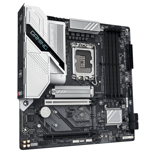 Gigabyte Placa Base Z890M GAMING X, Intel LGA 1851, Chipset Z890, Micro ATX, DDR5, 4x SATA + 3x M.2, HDMI, 2.5GbE