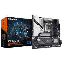 Gigabyte Placa Base Z890M GAMING X, Intel LGA 1851, Chipset Z890, Micro ATX, DDR5, 4x SATA + 3x M.2, HDMI, 2.5GbE