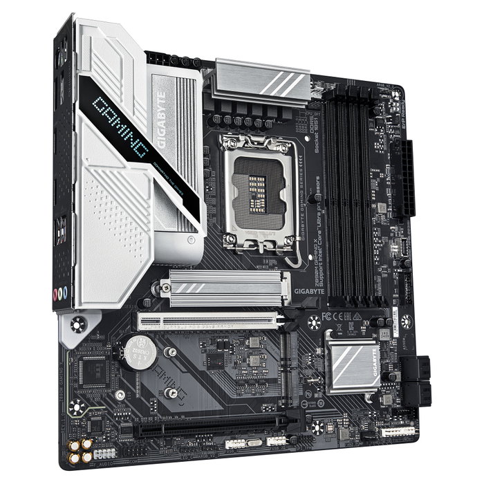 Gigabyte Placa Base Z890M GAMING X micro ATX para Intel Core Ultra Serie 2 LGA 1851, DDR5 hasta 8800MHz, PCIe 5.0, LAN 2.5GbE