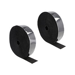DeLOCK 20860 Cinta de gancho y bucle autoadhesiva 15 m x 50 mm negra