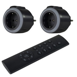 Rev REV Radio Switch Set 2 + 1 COMFORT antracita