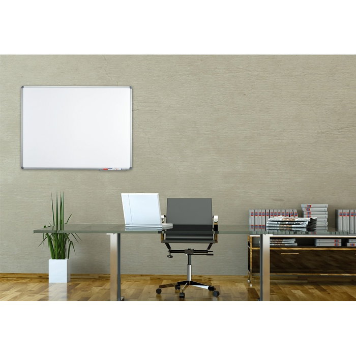 MAUL Pizarra blanca magnética 60,0 x 45,0 cm Gris MAUL Pizarra blanca magnética 60,0 x 45,0 cm Gris