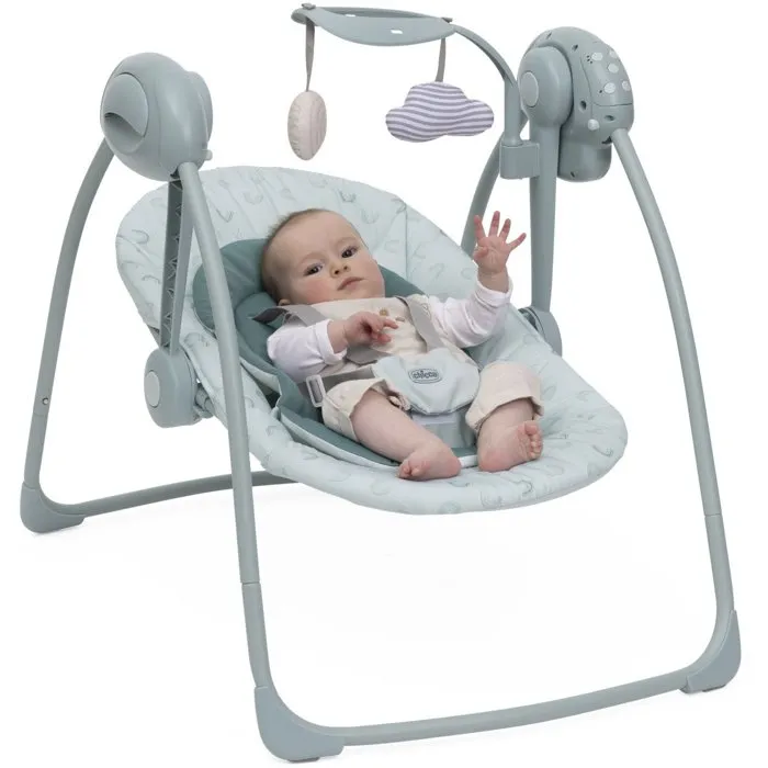 Chicco Columpio para bebé - Tela - Columpio y juego - Comodidad - Matcha - REF: 8058664191406