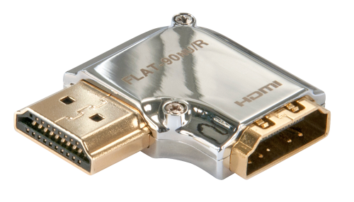 LINDY Cambiador de género para cable HDMI 41507 Cromo