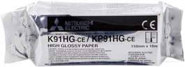 Mitsubishi Rollo Papel Térmico KP91HG-CE Blanco 110 mm x 18 m