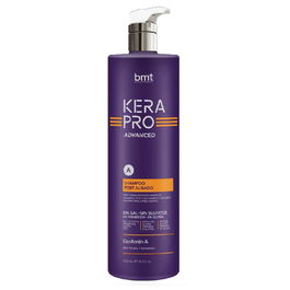 Kativa BMT Kerapro Advanced Shampoo Post Alisado 1000ml, Limpieza Profunda para Cabello, con KerAmin-A y Thermoliss Protection, Nutre e Hidrata