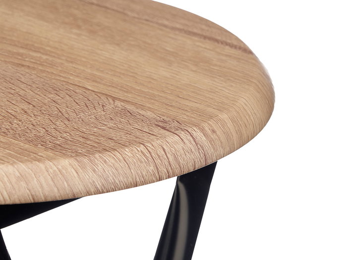 GIFTDECOR Taburete de madera plegable Natural