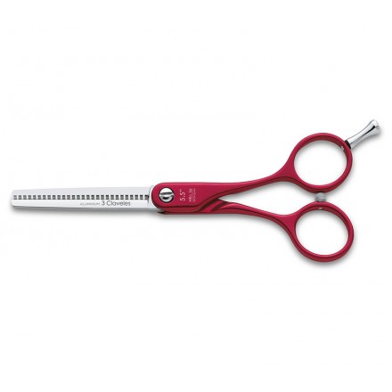 Tres Claveles Tijera de Esculpir Dur Roja Es 28 5.5 Duraluminio Roja Tres Claveles Tijera de Esculpir Dur Roja Es 28 5.5 Duraluminio Roja