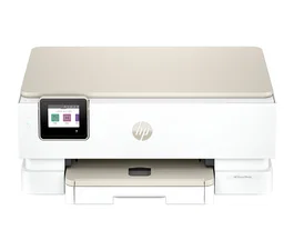 HP Envy Photo 7230 Impresora Multifunción WiFi, Inyección Térmica 4800 x 1200 DPI, 15/10 ppm, A4, Impresión, Escaneo, Copia, Pantalla Táctil, Blanco Portobello