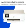 HP Envy Photo 7230 Impresora Multifunción WiFi, Inyección Térmica 4800 x 1200 DPI, 15/10 ppm, A4, Impresión, Escaneo, Copia, Pantalla Táctil, Blanco Portobello