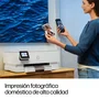 HP Envy Photo 7230 Impresora Multifunción WiFi, Inyección Térmica 4800 x 1200 DPI, 15/10 ppm, A4, Impresión, Escaneo, Copia, Pantalla Táctil, Blanco Portobello