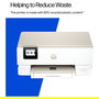 HP Envy Photo 7230 All-in-One Inalámbrico - Impresora Multifunción a Color, Escáner, Copiadora, Beige y Blanco