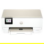 HP Envy Photo 7230 All-in-One Inalámbrico - Impresora Multifunción a Color, Escáner, Copiadora, Beige y Blanco