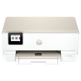HP Envy Photo 7230 All-in-One Inalámbrico - Impresora Multifunción a Color, Escáner, Copiadora, Beige y Blanco