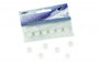 Faibo 6 Imanes Redondos 10mm Blanco