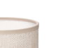 Giftdecor Lampara Sobremesa Abombado Beige 13 x 20 x 13 cm (Set de 12)