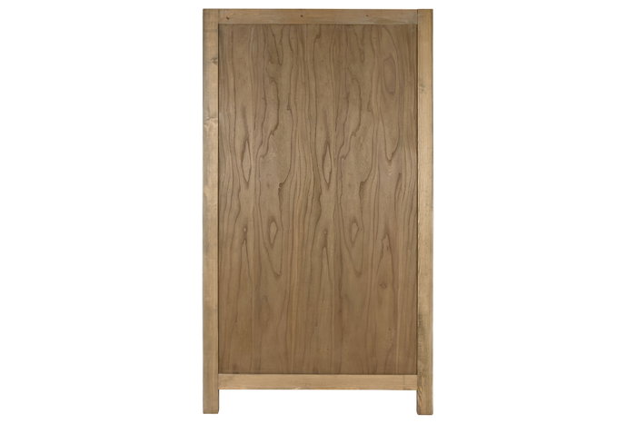 DKD Home Decor Armario Item Home Natural 2 Puertas 115 x 48 x 210 cm Olmo Macizo