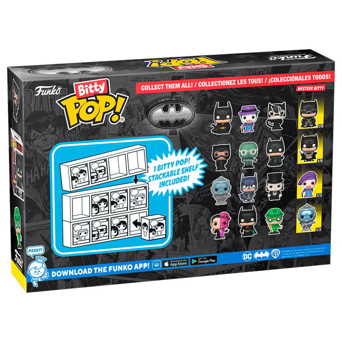 FUNKO Blíster 4 figuras Bitty POP DC Comics Batman 85th Anniversary Mr. Freeze