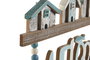 DKD Home Decor Decoración de Pared Welcome Azul