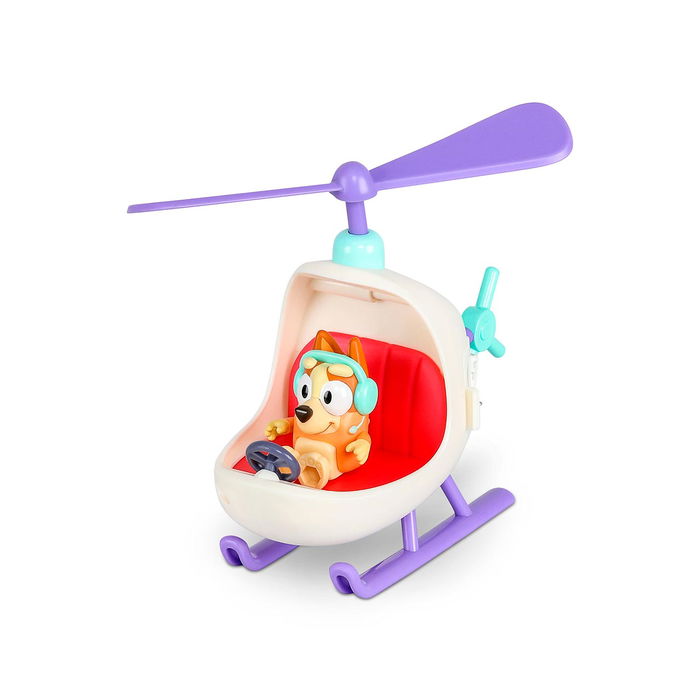 Famosa Bluey Vehículos Con Figura S3 Bly62000 Incluye Figuras de Bandit y Bingo