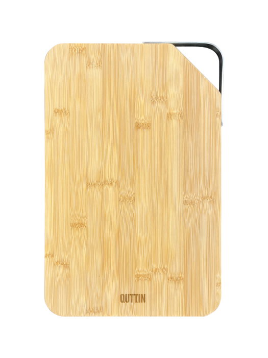 Inde Quttin Tabla de Cortar de Bambú y Metal (8 Unidades) 38,7 x 25,4 cm