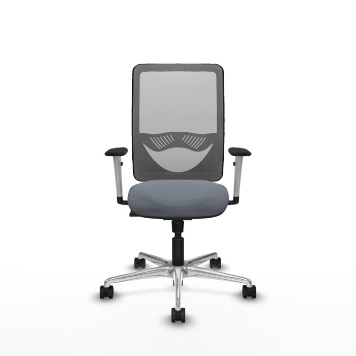 PIQUERAS Y CRESPO Silla de oficina Zulema Gris con mecanismo Sincro PIQUERAS Y CRESPO Silla de oficina Zulema Gris con mecanismo Sincro