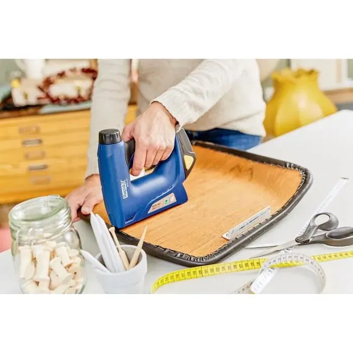 Rapid BTX140 Clavadora Grapadora Eléctrica Inalámbrica de Iones de Litio