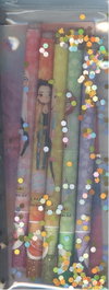 PANINI FONDO (set 5 bolis con purpurina y olor).girl power