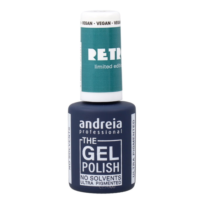 Andreia Gel Polish Retro Golden Hour Azul Turquesa 10,5 ml