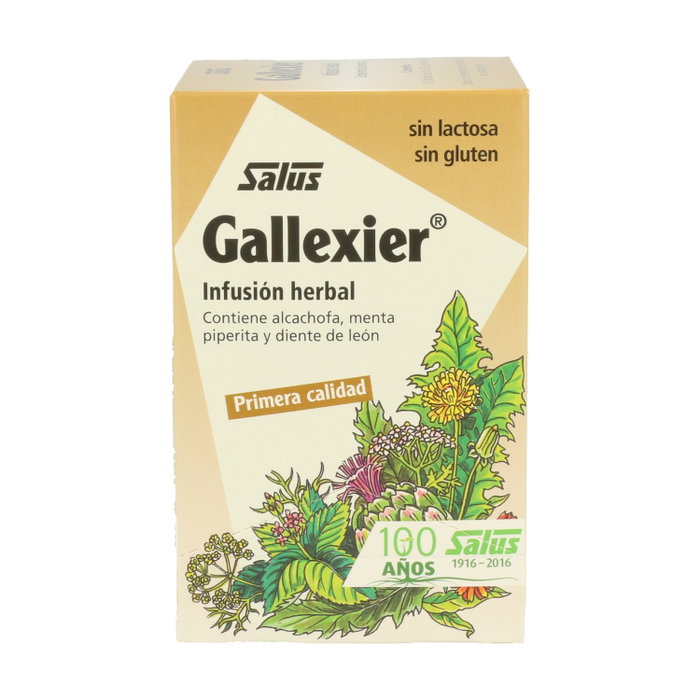 SALUS Gallexier Infusión herbal con alcachofa, 15 bolsitas