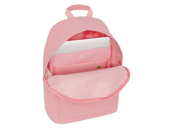 Safta Mochila Para Portátil 14,1'' Kappa Basics Rosa