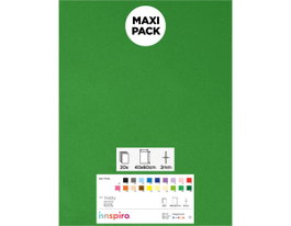 Innspiro Goma EVA verde claro láminas 40x60cm x 2mm (20 unidades)