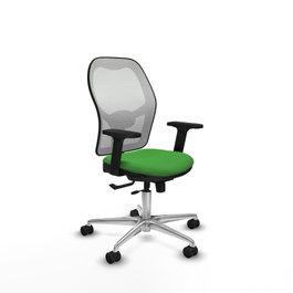 PIQUERAS Y CRESPO Silla de oficina Jorquera Verde y Blanco
