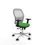 PIQUERAS Y CRESPO Silla de oficina Jorquera Verde y Blanco