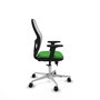 PIQUERAS Y CRESPO Silla de oficina Jorquera Verde y Blanco