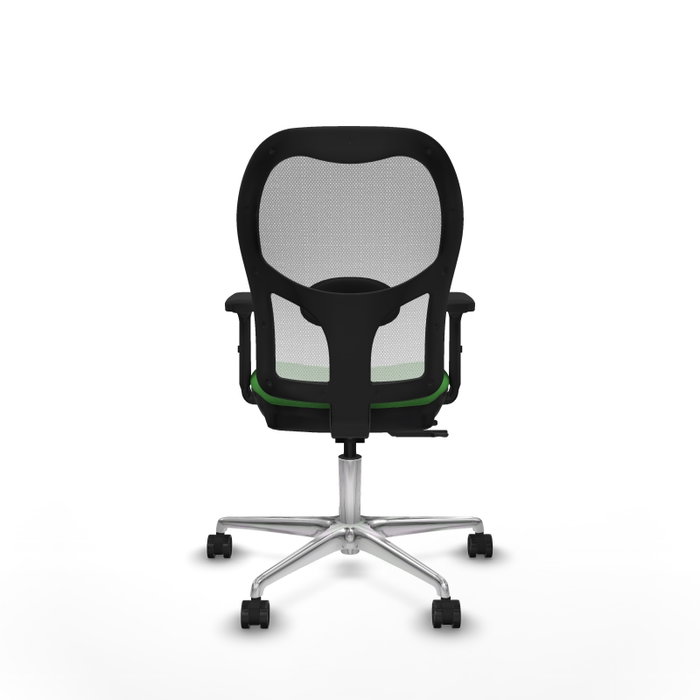 PIQUERAS Y CRESPO Silla de oficina Jorquera Verde y Blanco