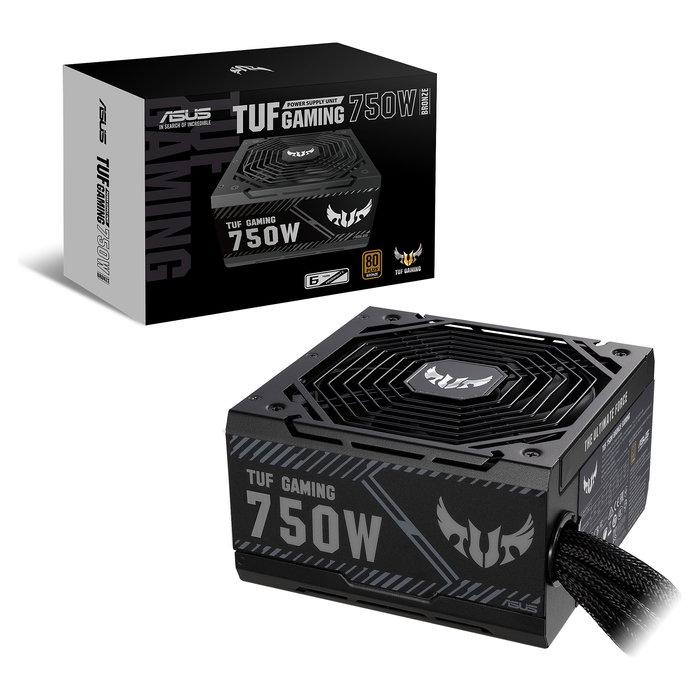 ASUS TUF-GAMING-750B Fuente de Alimentación ATX PC Gaming 750 W 80 PLUS Bronze ASUS TUF-GAMING-750B Fuente de Alimentación ATX PC Gaming 750 W 80 PLUS Bronze