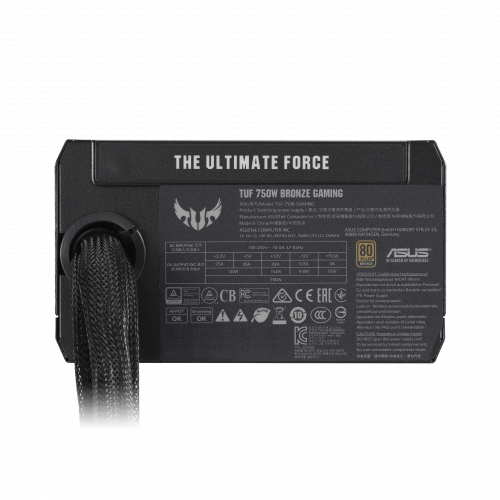 Asus TUF-GAMING-750B Fuente de Alimentación 750W 80 PLUS Bronze ATX Negro