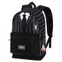 Karactermania Wednesday Miércoles Uniform Mochila HS FAN 2.0, Negro 44x31x18 cm