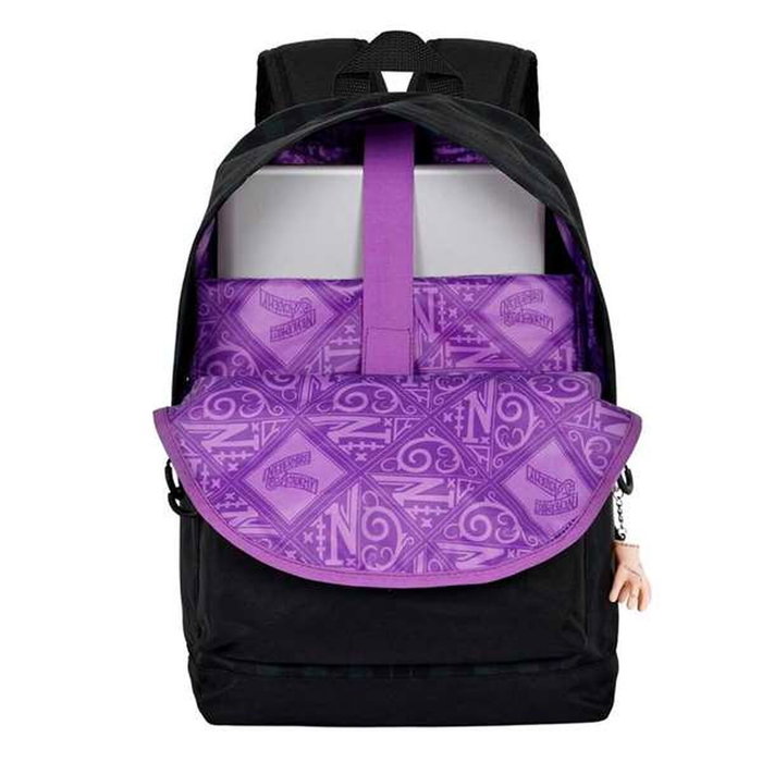 Karactermania Wednesday Miércoles Uniform Mochila HS FAN 2.0 - Negro