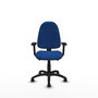 PIQUERAS Y CRESPO Silla de oficina Algarra Azul con mecanismo Asincro