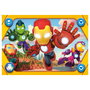 Clementoni Puzzle Maxi Iron Man y Su Superequipo Marvel 104 Piezas 62x42cm