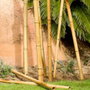 Nortene Tutor de Bambú Decorativo Color Natural Ø5-6,5cm x 1,8m