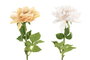 DKD Home Decor Flor Blanco Amarillo 14 x 62 x 14 cm (12 Unidades)