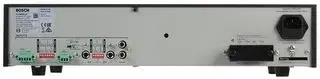 BOSCH PLE-1ME060-EU Amplificador Mezclador de 60W con 4 Micrófonos y Entrada de Música Ambiental
