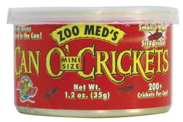 ZooMed Can O Crickets Mini 200 x Lata de Mini Grillos