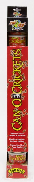 ZooMed Can O Crickets Mini 200 x Lata de Mini Grillos