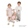 DeCuevas Silla de Muñecas Plegable Botanic 90068 - Carro de Paseo con Bolsa