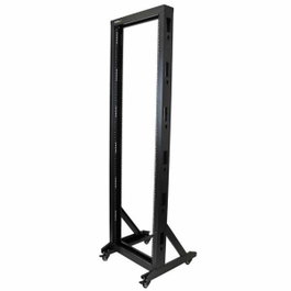 StarTech.com Rack 42U de Marco Abierto de 2 Columnas con Ruedas
