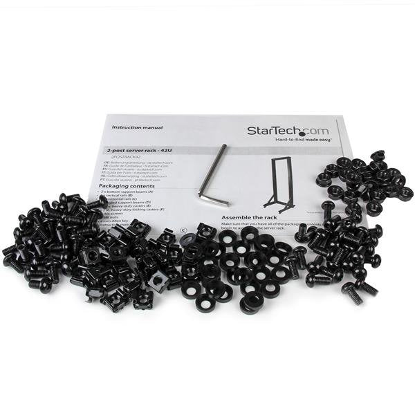StarTech Rack de Servidores de 2 Columnas 42U con Ruedas